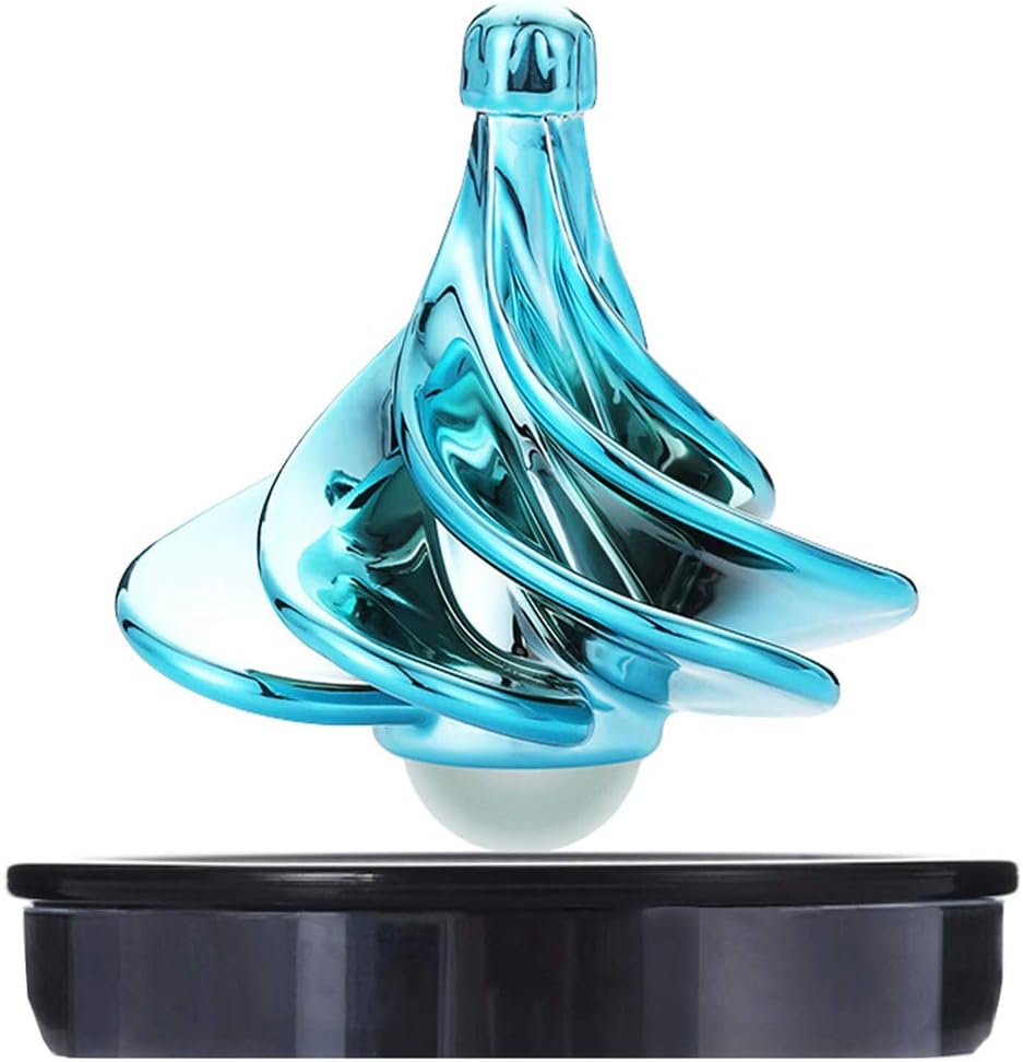 RONGZENG Spinning Tops for Adults and Kids, Stress Reliever Toys Vintage Toy Gift,High Speed Spins Precision Metal Hand Spinner Focus Anxiety Stress Relief Boredom Killing Time Toys (Mint Green)
