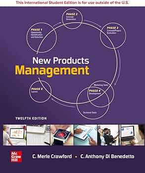 ビジネス・経済 New Product Management 12E ISE New Products Management (ISE HED IRWIN MARKETING