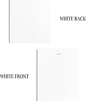 Vista 4 de DALIX Persianas verticales blancas de repuesto de 82.5 pulgadas (24 unidades)