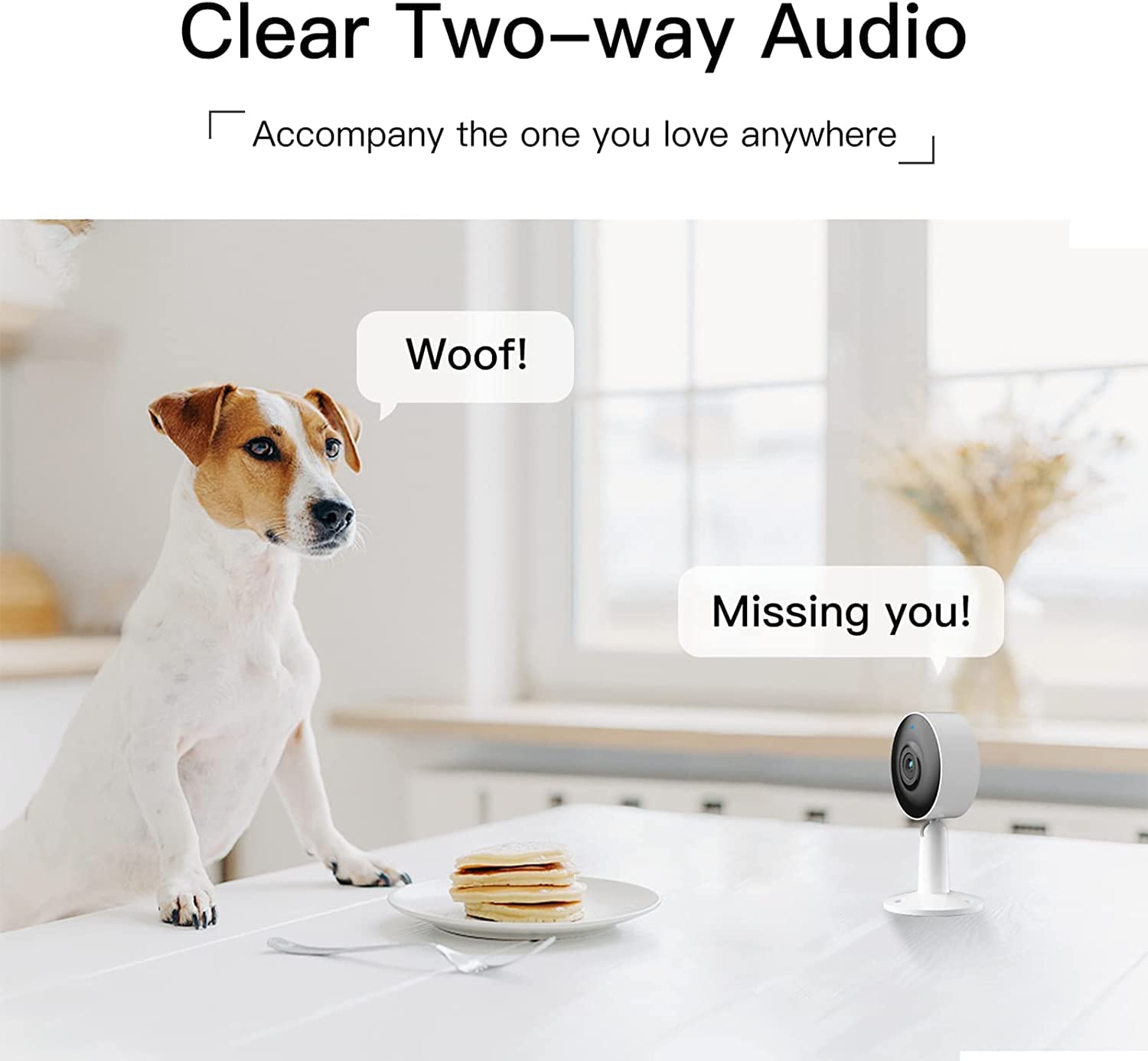Amazon.com : ARENTI Indoor Home Security WiFi Camera Baby Monitor