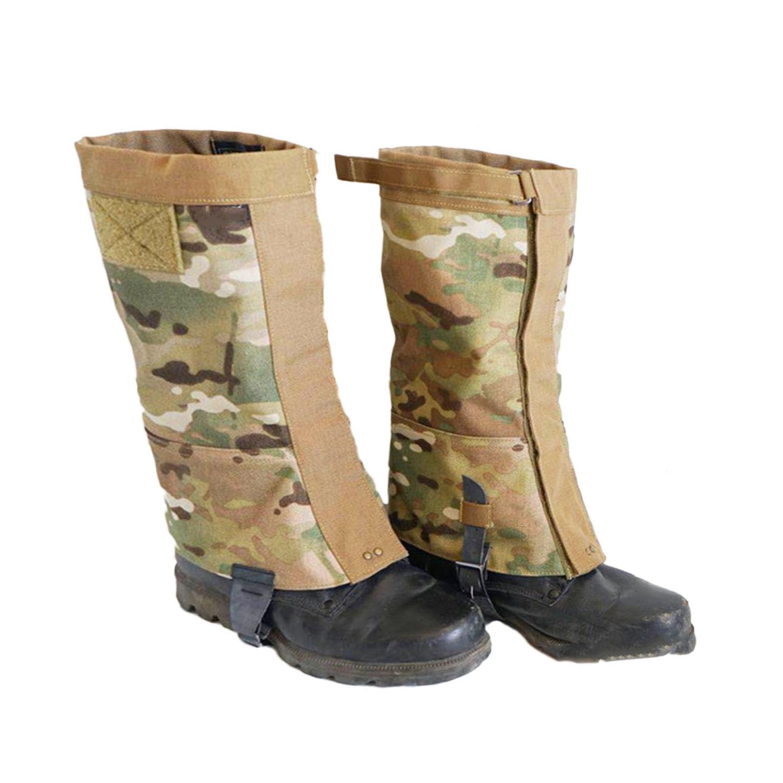 Guêtres de Jambe, guêtres de Raquettes à Neige résistantes à l'usure et aux Rayures, guêtres d'extérieur, adaptées à l'alpinisme, à l'extérieur et à la Chasse