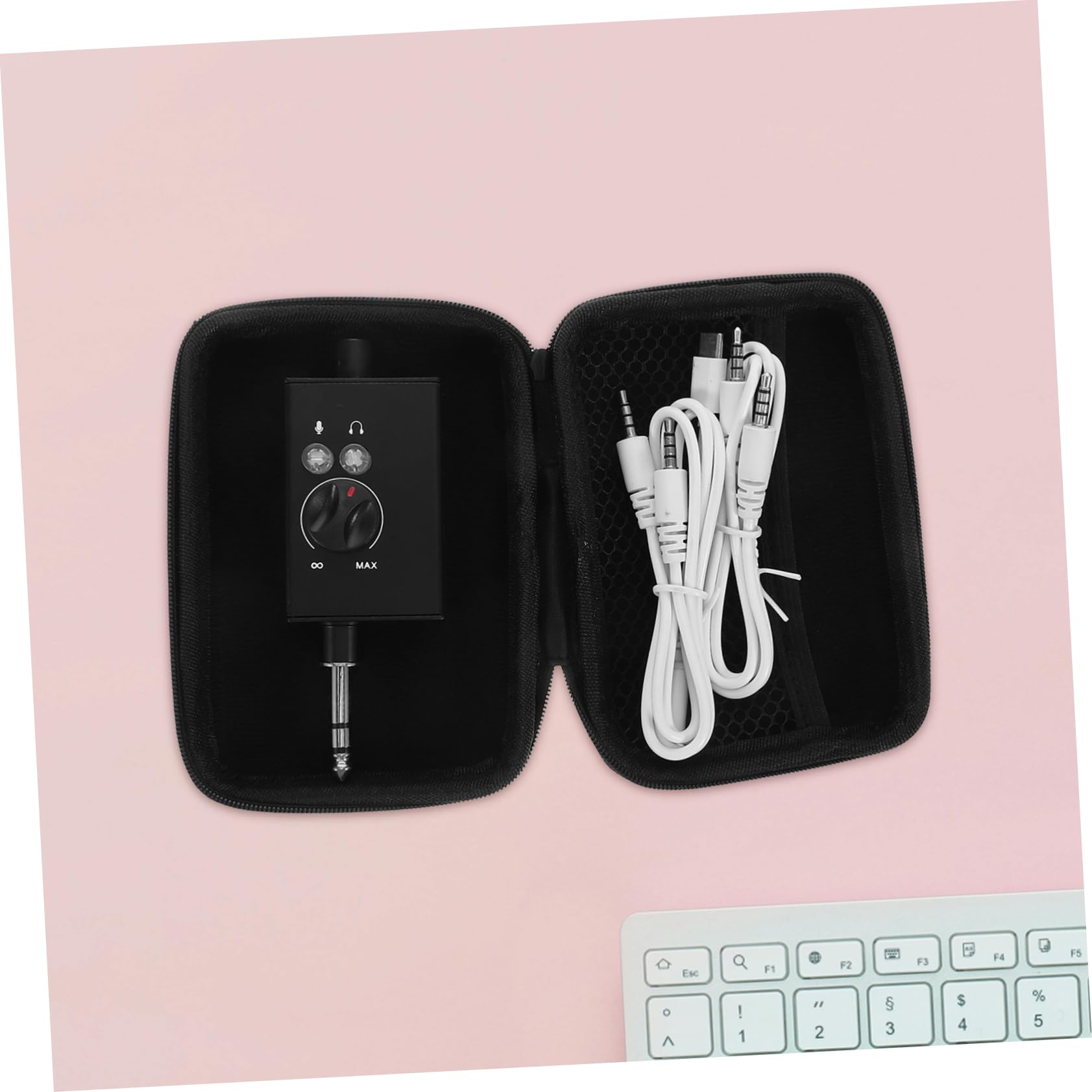 1set Mixer Audio Portatile Per Streaming Live Convertitore Di Scheda Audio Con Pannello Di Controllo Intuitivo Per Podcasting e Dj Compatibile Con Pc e Smartphone