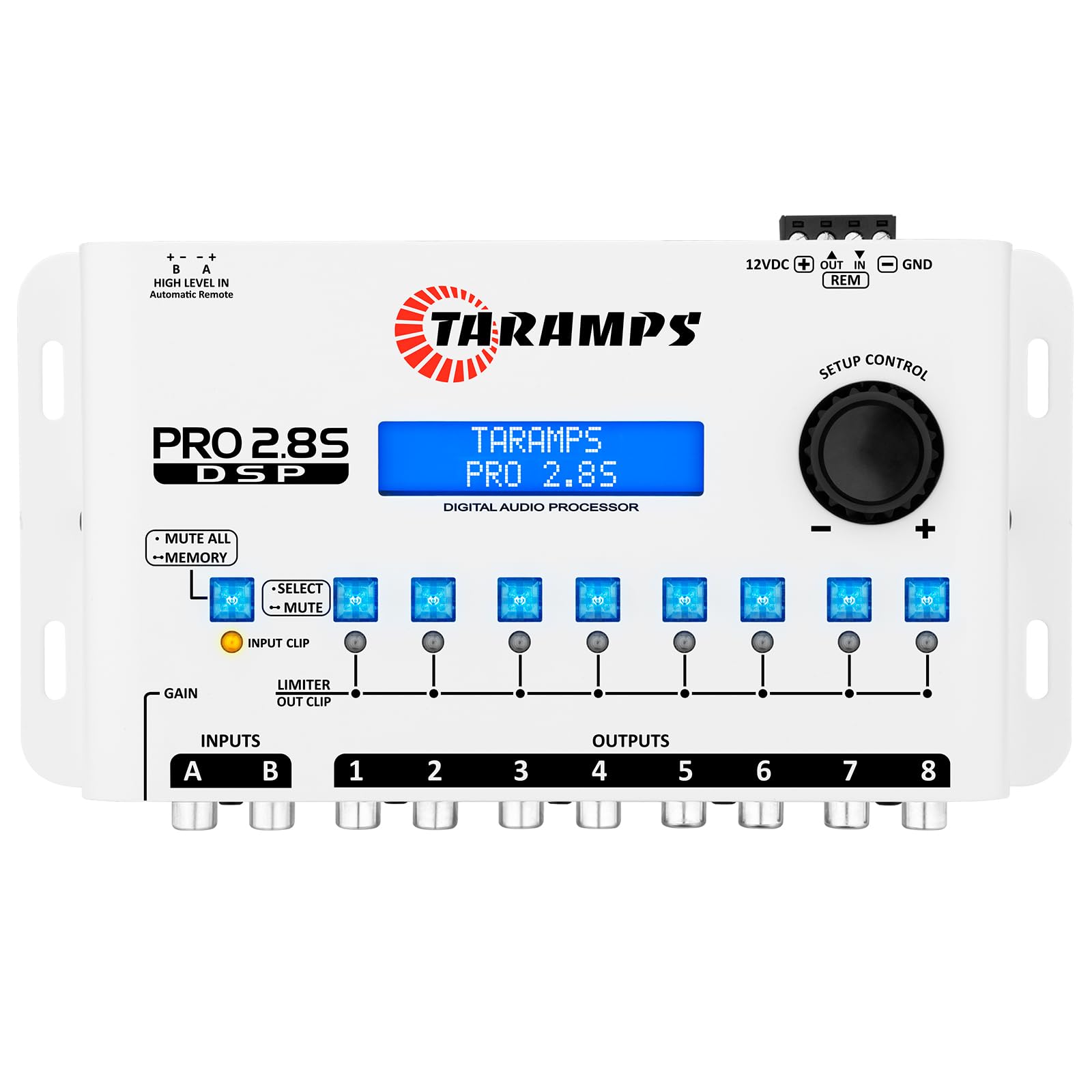 Amazon.com: Taramps Pro 2.8S White DSP Crossover Full Digital