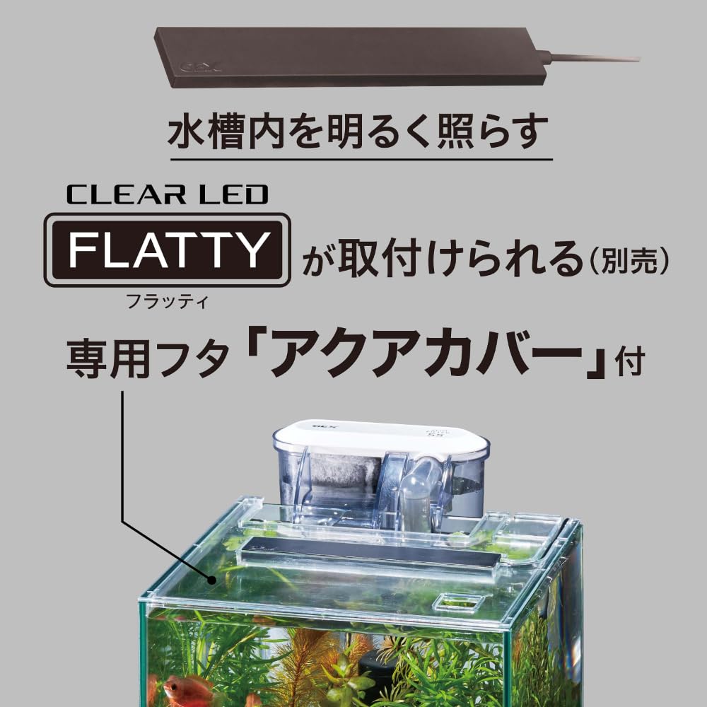 Amazon | グラステリアFL200 スリムフィルターセット | GEX | 飼育