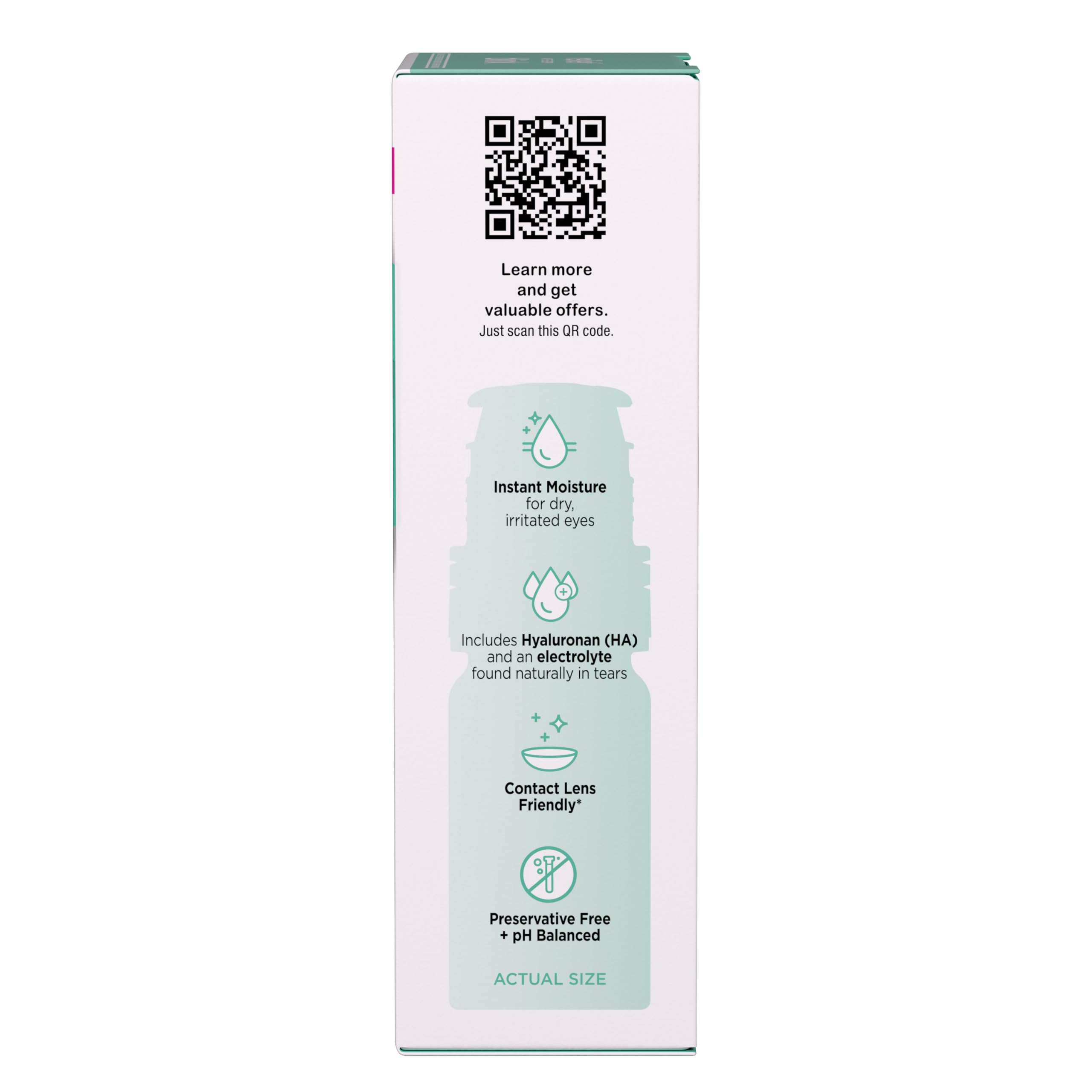 Blink Boost Preservative-Free Lubricating Eye Drops Hyaluronate 0.34 fl oz — Amazon image 3