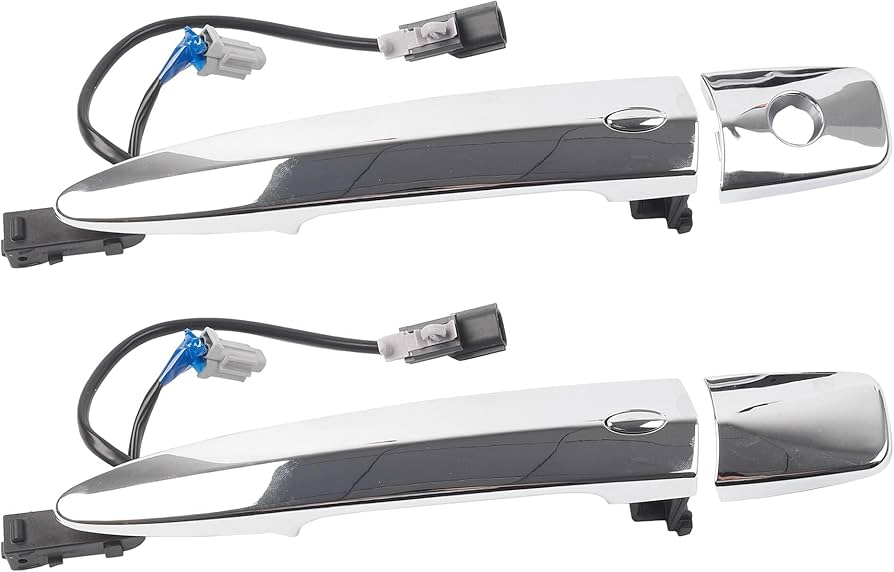 Amazon.com: Dasbecan Exterior Door Handle 2PCS Compatible with