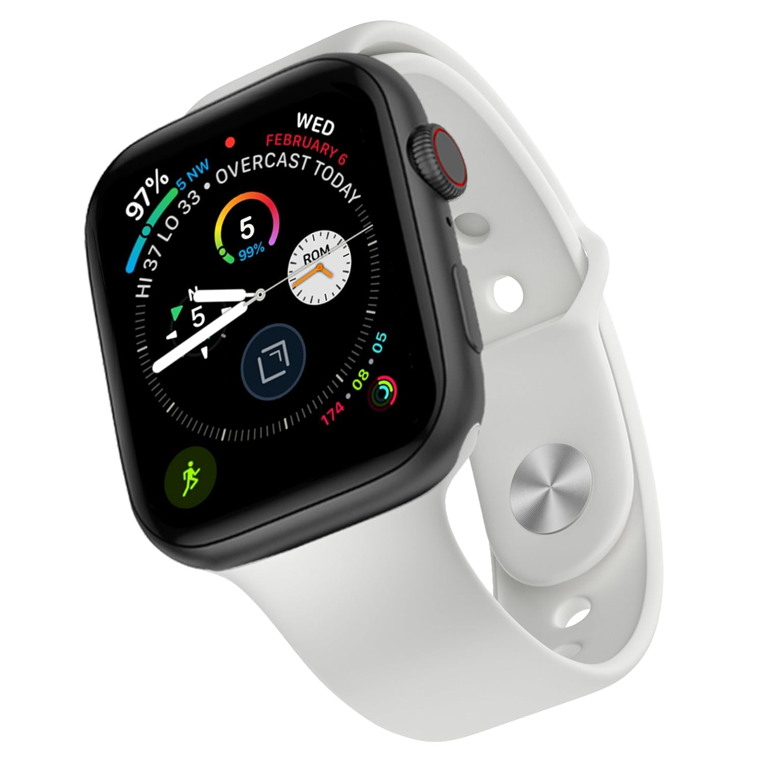 Adcom Ignite Voice 1.85" Big Display Smart Watch with Bluetooth Calling, 200+ Watch Faces, 60 Sports Modes, Real Heart Rate Sensor & 7 Days Battery (White) (B0CHS3QV5V) Amazon Price History, Amazon Price Tracker