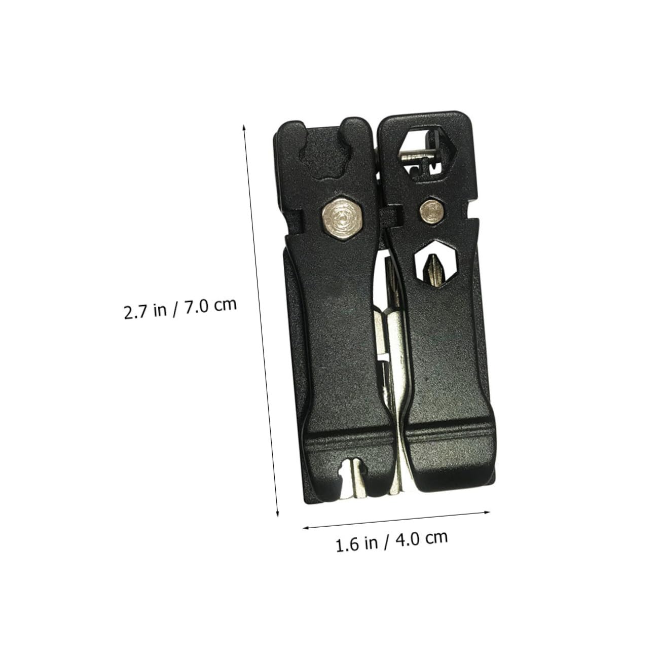 BESPORTBLE 2pezzi Strumento Riparazione Multi Per Kit Portatile Per Utensile Per Ciclisti Riparazioni Casa
