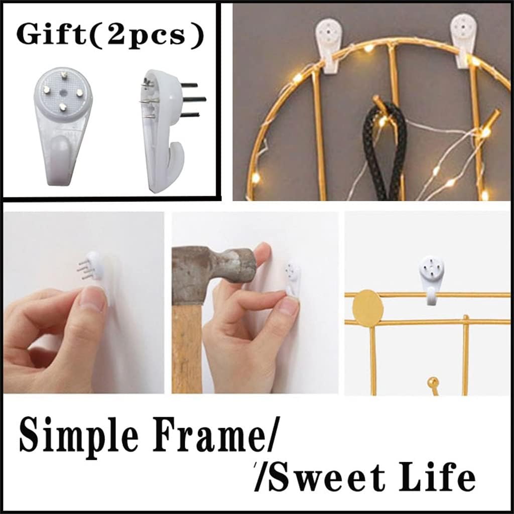 Wall Hook Simple Key Holder Nordic Coat Hook Black Hat Hanger for Home Decor(28.5 * 17.5cm)