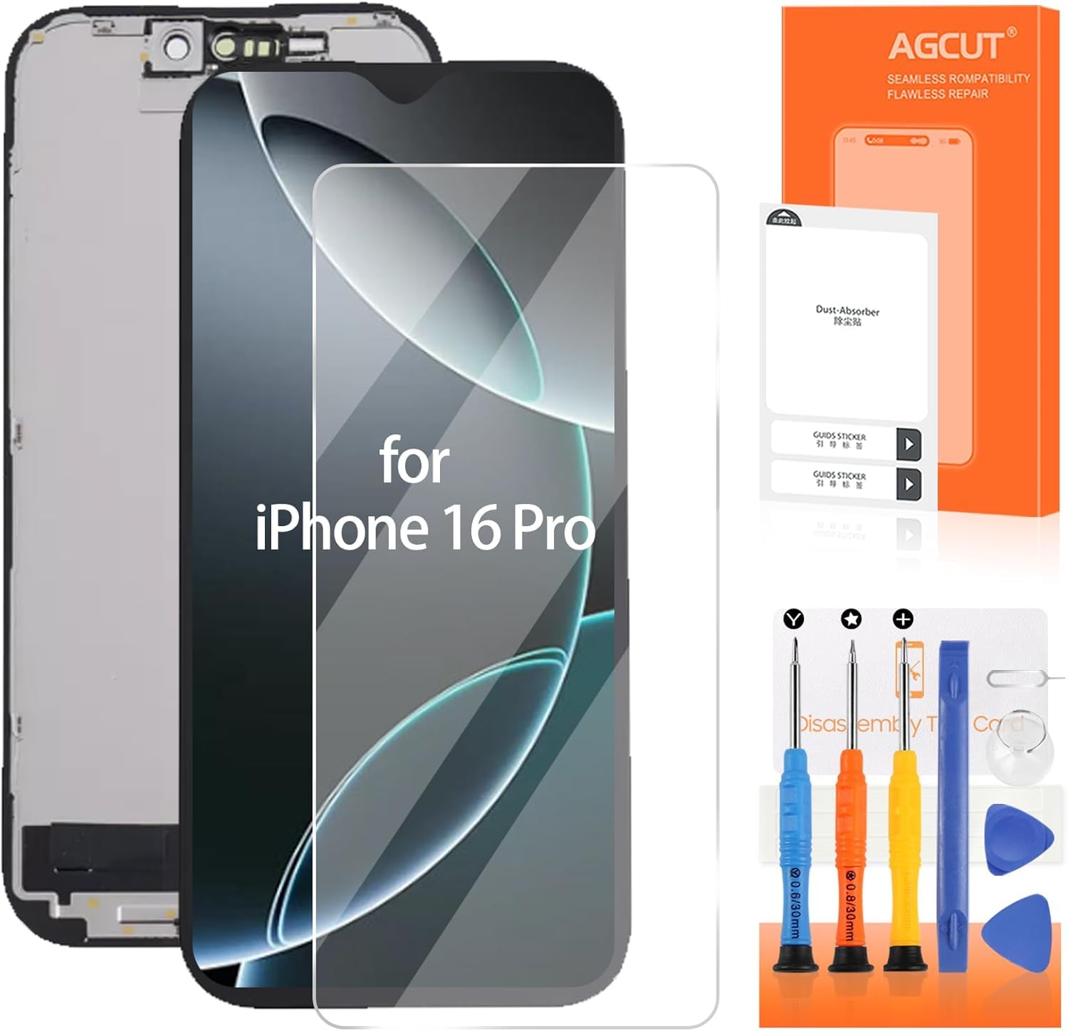 Amazon.com: OLED for iPhone 16 Pro Screen Replacement for iPhone