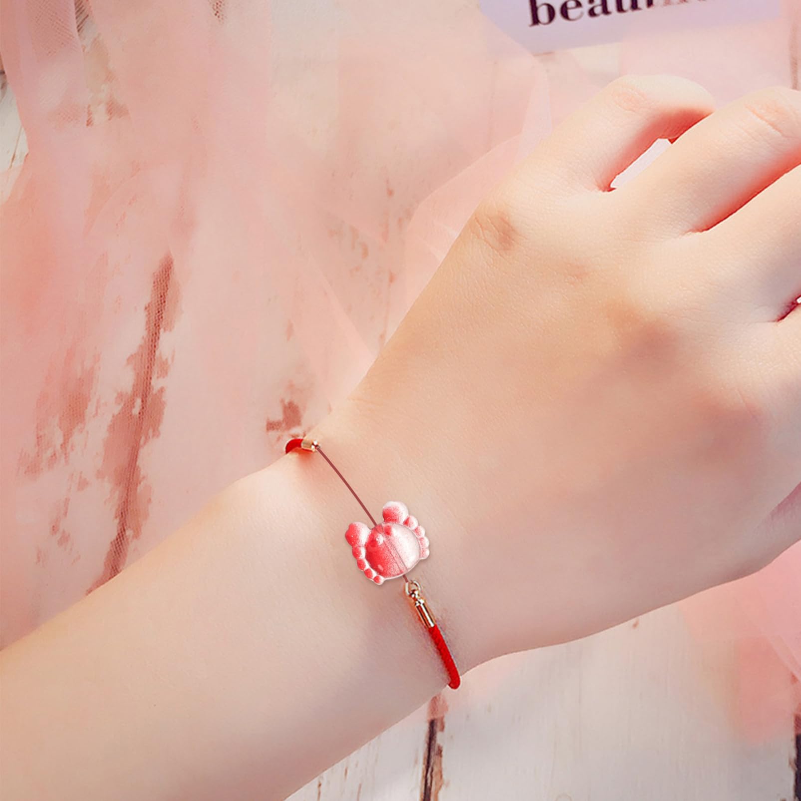 Gadpiparty 3 Sätze Schmuck Bastelperlen Armbänder Krabben Spacer Schmuckperlen Armband DIY Perlen Handarbeit Perlen DIY Bastelperlen Basteln Lose Perlen Lose 100 Stück * 3