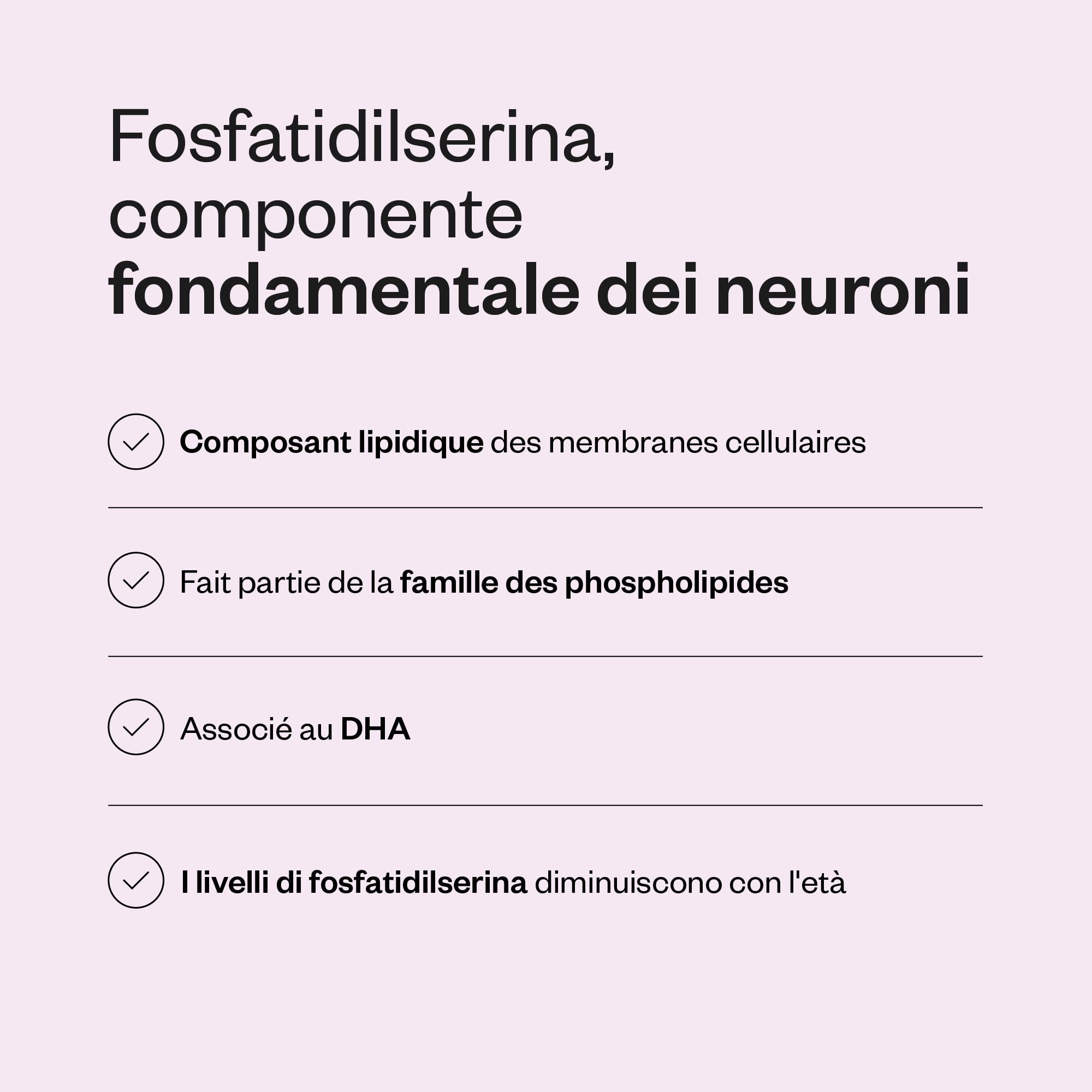 PS 100 - Apprendimento, memoria e concentrazione - Senza OGM - SuperSmart | Aiuta a migliorare l'apprendimento, la memoria e la concentrazione - Fosfolipidi al 20% di fosfatidilserina (PS)