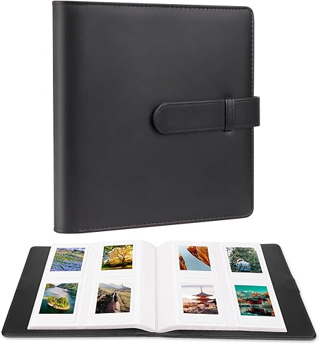 Mini álbum de fotos de 256 bolsillos para Fujifilm Instax Mini 12Mini 11Mini 9Mini 40LiPlay cámara instantánea, Polaroid SnapZ2300SocialMatic e