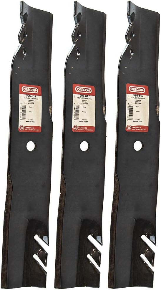 Oregon 3 Pack 596-817 Mower Blade Gator G5 Gravely 00273100 0496400