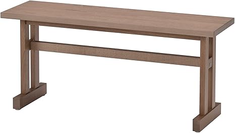 Amazon ｉｋｅａ イケア Klimpfjall クリムプフィエル ベンチ110 Cm グレーブラウン 604 803 ダイニングベンチ オンライン通販