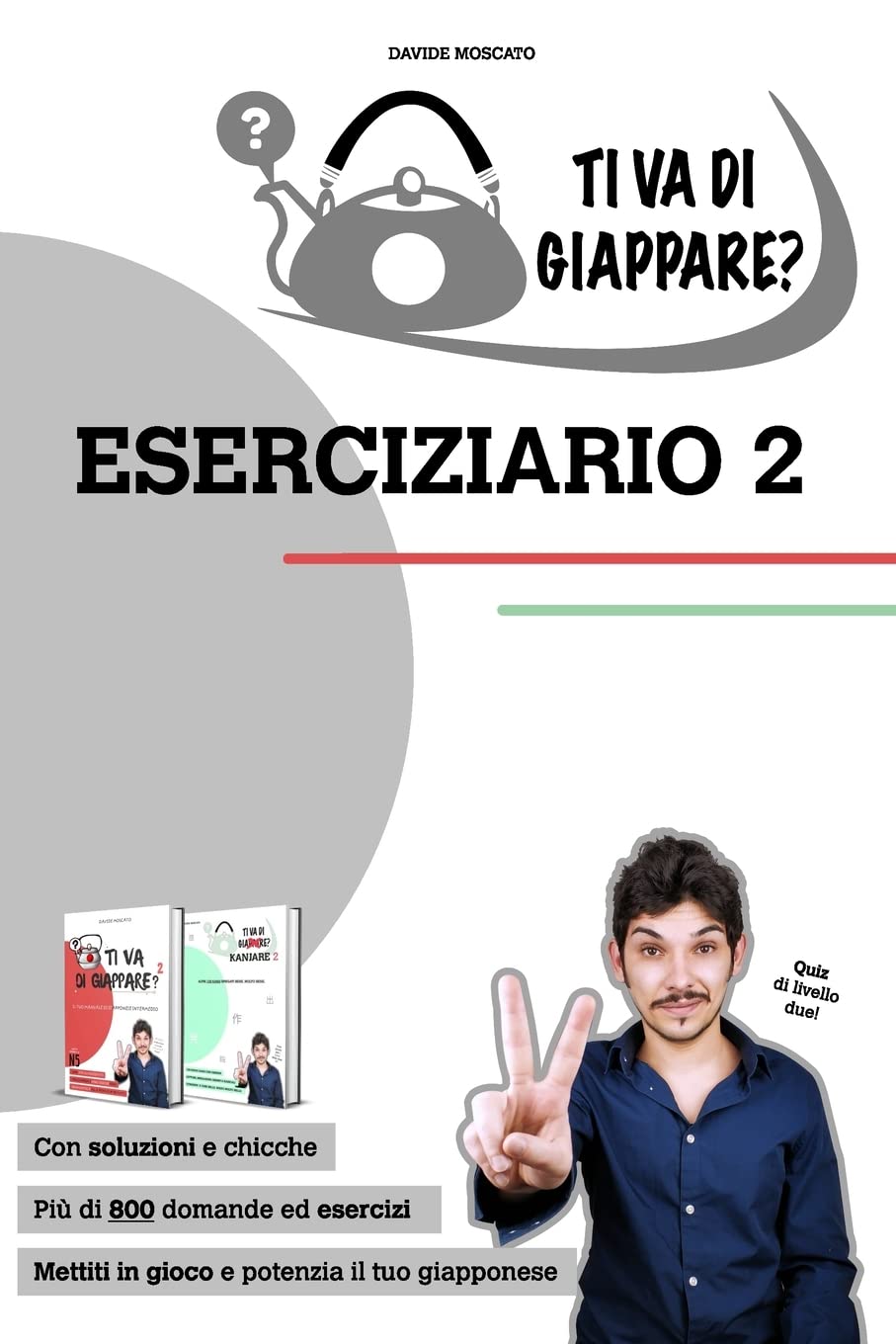 TI VA DI GIAPPARE? ESERCIZIARIO 2 - centinaia di esercizi di giapponese. Allena grammatica, kanji e vocaboli.: Prezzo di listino PDF: 20 iva inclusa