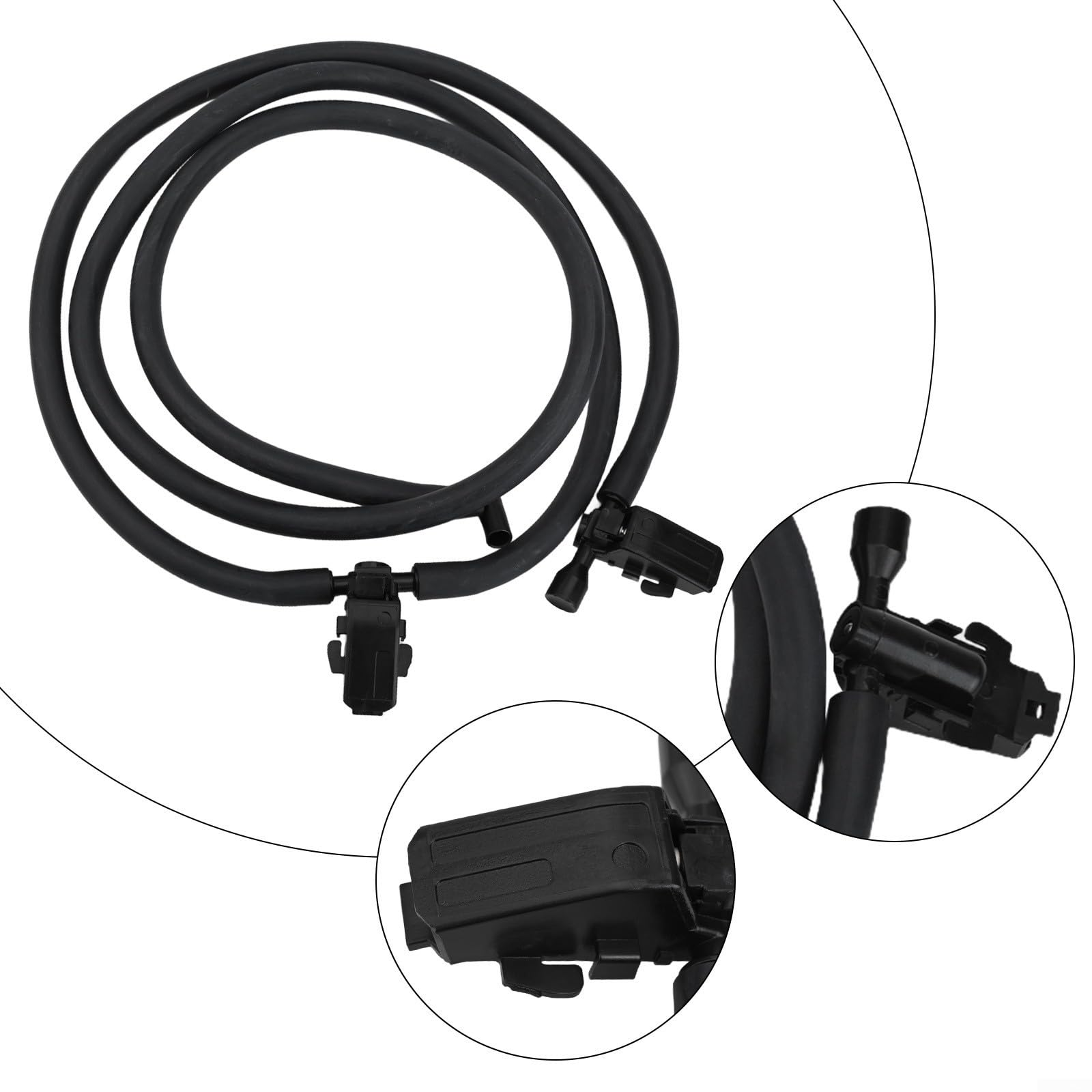 Set di ugelli e tubi flessibili per tergicristalli anteriori, per W169 W245 per Classe A Classe B 2004-2012, A1698600492Direct Fit