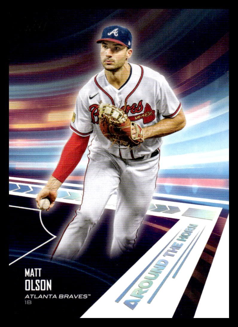Amazon.com: 2024 Topps Around the Horn #ATH-9 Matt Olson Atlanta