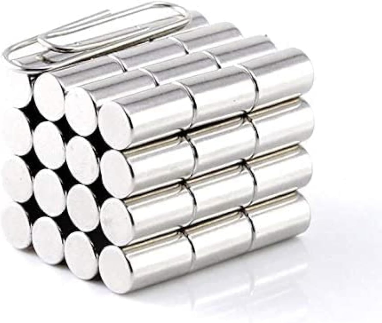 35 Pieces 4x8mm DIY Personalized Multi-Use Refrigerators Magnets for Fridge Door Whiteboard Map Bulletin Boards