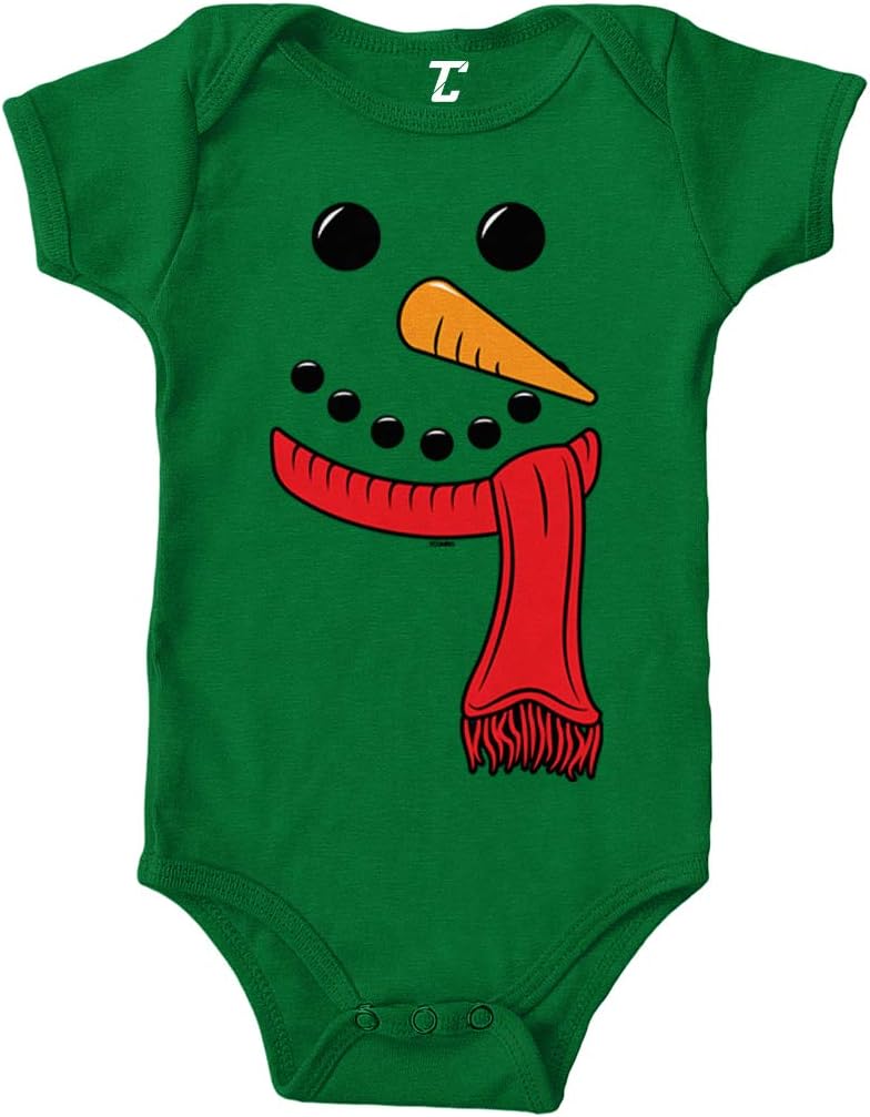 Snowman Face - Winter Snow Bodysuit
