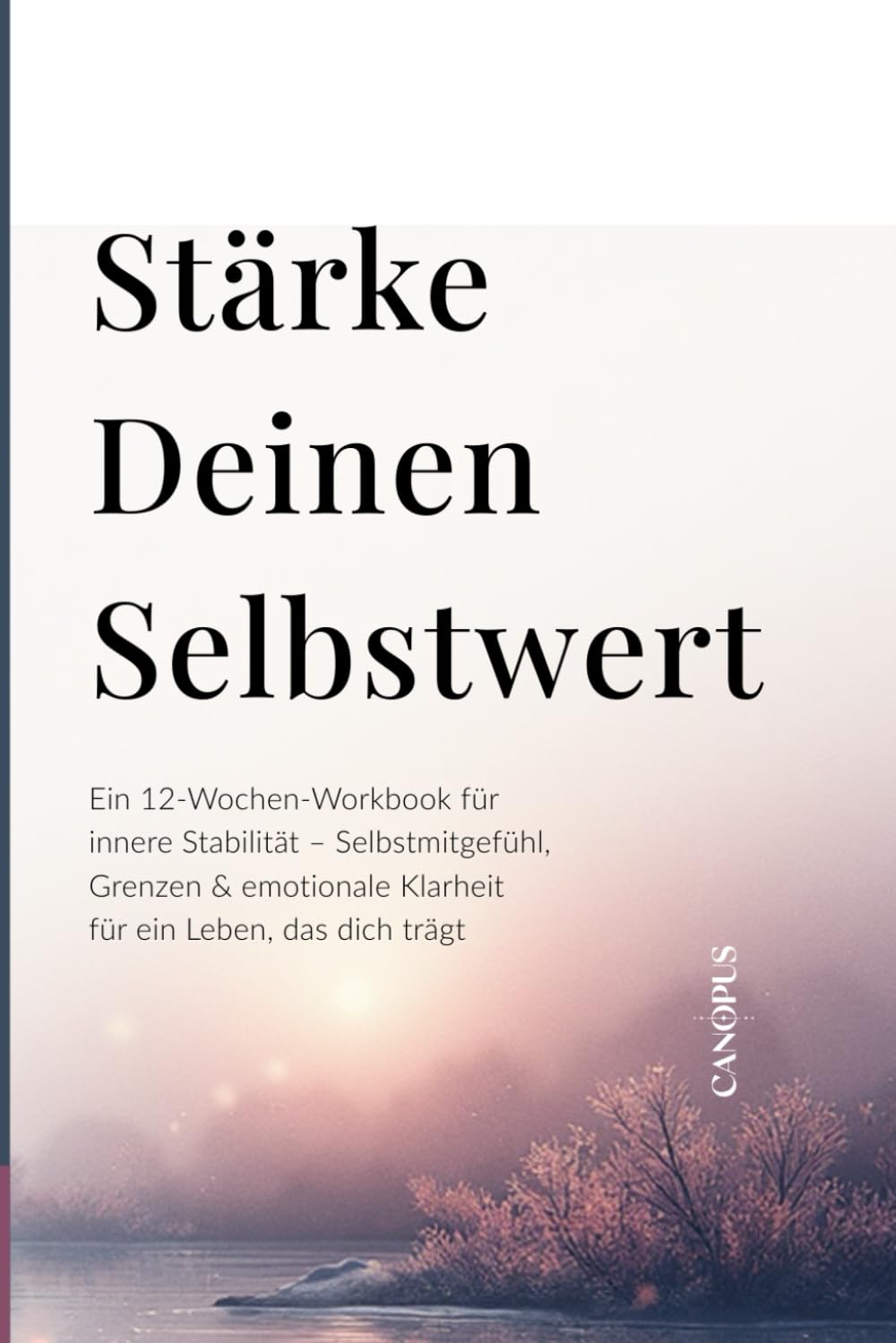 Stärke deinen Selbstwert: Ein 12-Wochen-Workbook für innere Stabilität – Selbstmitgefühl, Grenzen & emotionale Klarheit für ein Leben, das dich trägt (Serie 1 - Selbstregulation & innerer Halt)