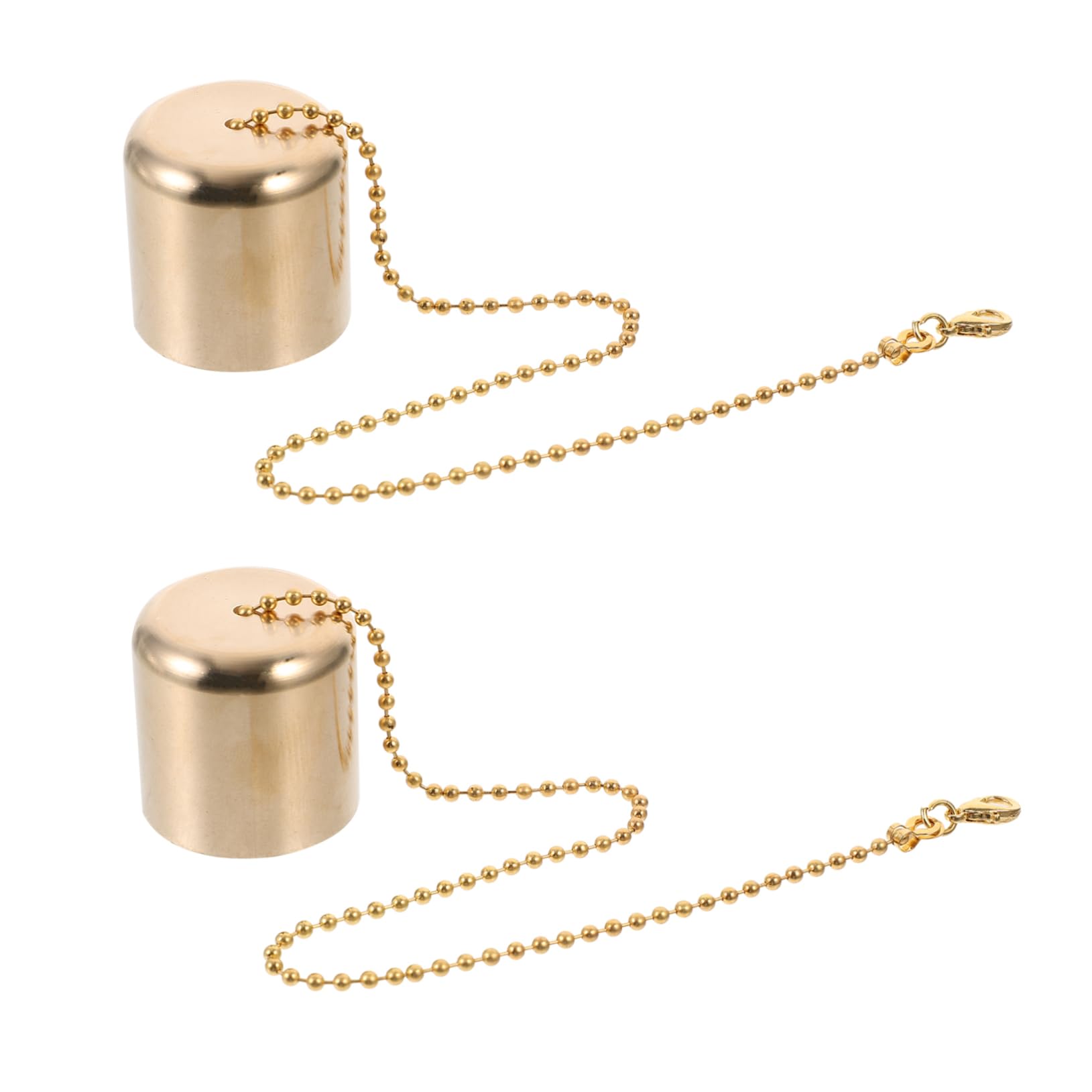 PRETYZOOM Brass Candle Snuffer Lid Candle Light Extinguisher Small Extinguisher Set Unique Design Safe Accessory