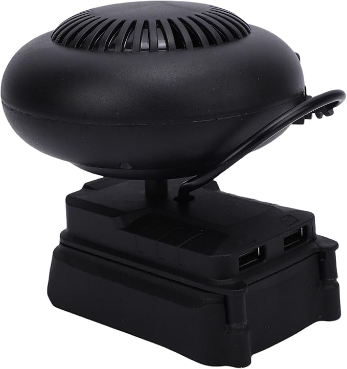 Calefactor Eléctrico Portátil 170W con Rotación 360° y Puertos USB miniatura 6