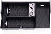 Vista 9 de Compatible con accesorios Toyota Tundra Organizador de bandeja de consola central para Tundra 2007-2020 2021, bandeja de almacenamiento secundario