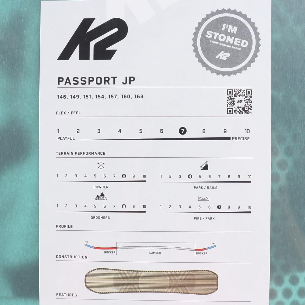 Amazon | K2 ケーツー PASSPORT JP パスポート 板 スノーボード ボード