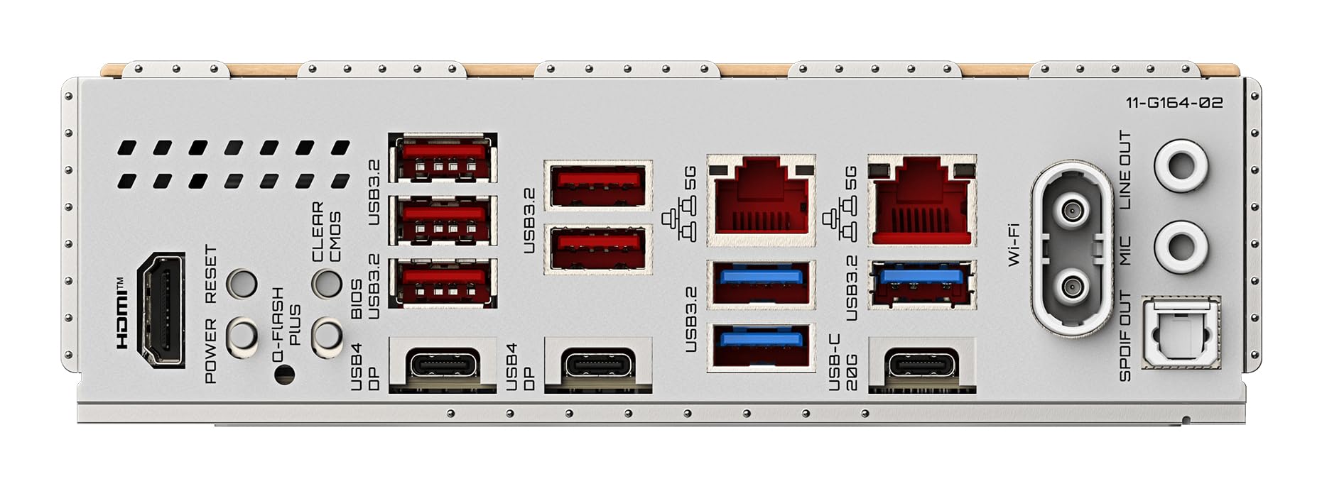GIGABYTE X870E AERO X3D WOOD Scheda Madre - Supporta CPU AMD Ryzen 9000, VRM digitale a 16+2+2 fasi, fino a 9000Hz DDR5 (O.C.), 2xPCIe 5.0 + 2xPCIe 4.0, Wi-Fi 7, LAN 5GbE, USB 4
