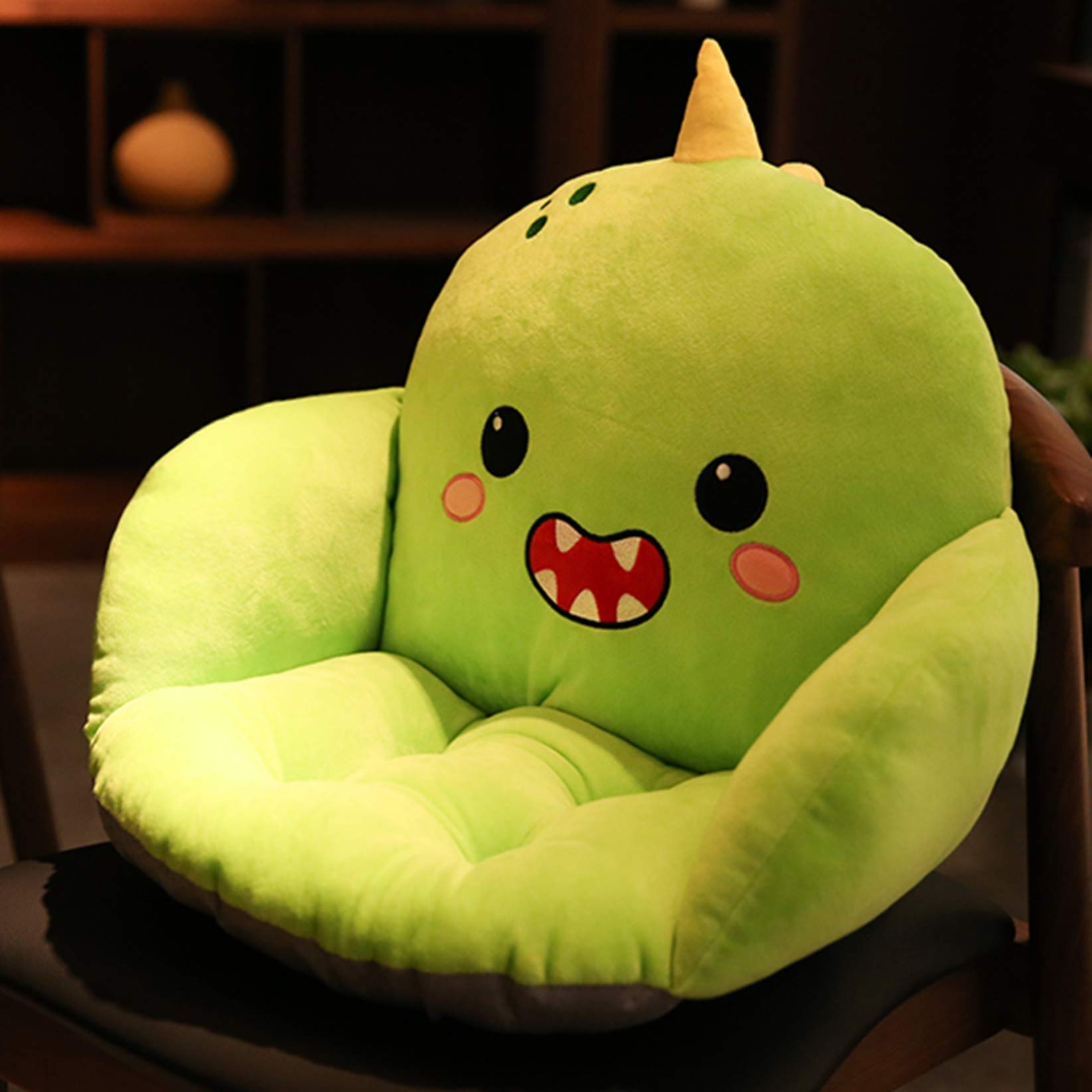 Amazon.co.jp: 椅子のクッション グリーン モンスター ざぶとん 抱き枕