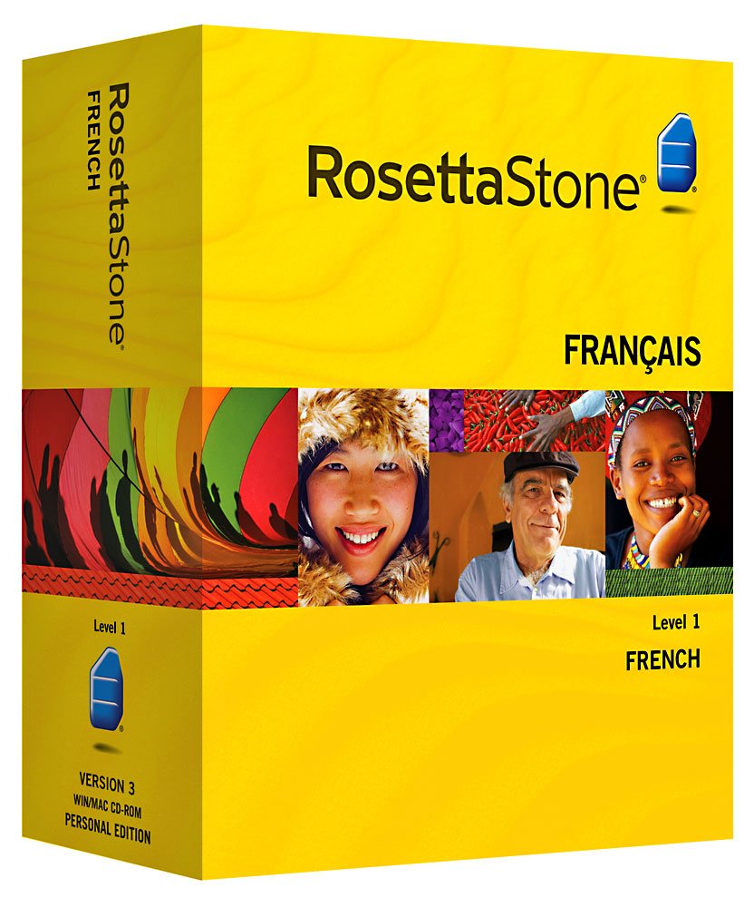 Rosetta Stone V3 French Level 1 with Audio Companion OLD VERSION