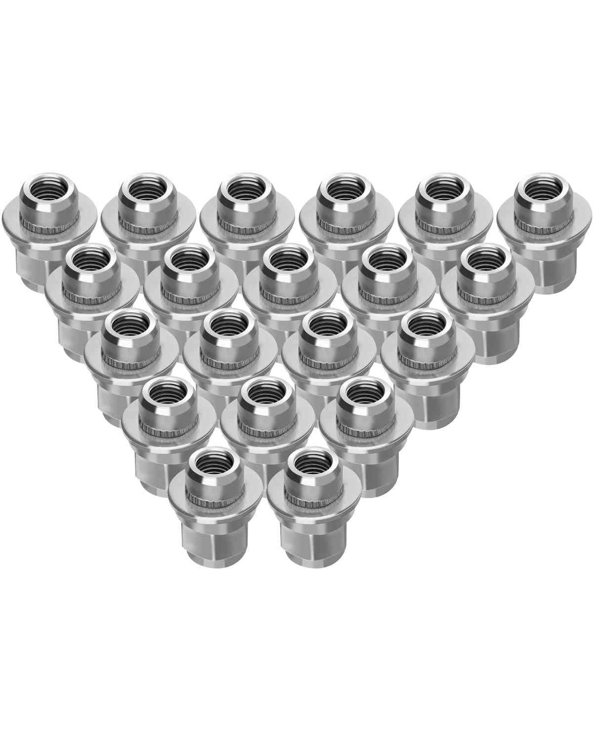 cciyu 20PCS Lug Nuts M12x1.5 Thread Wheel Studs Set fit for 2007