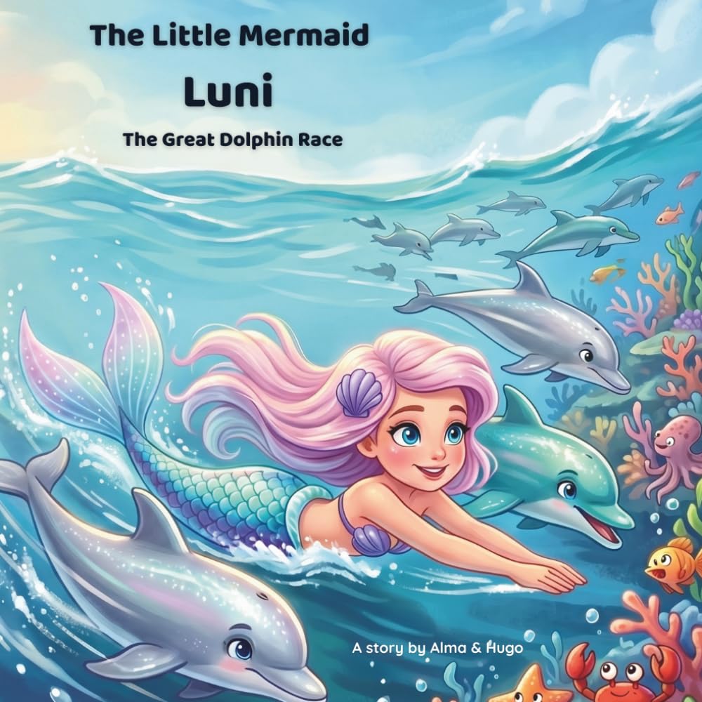 The Little Mermaid Luni – The Great Dolphin Race: An Exciting Ocean Adventure About Friendship, Fair Play, and Never Giving Up (The adventures of the little mermaid Luni)