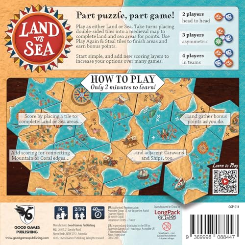 Good Games Publishing Land vs Sea miniatura 6
