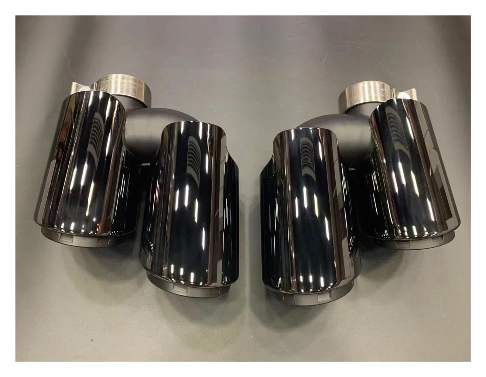 Terminale Scarico Per Macan 2019-2023 3Ring Style 304 Punte Scarico Posteriori Acciaio Inossidabile Silenziatore Accessori Per Tubi Per Auto Exhaust Tail Pipes