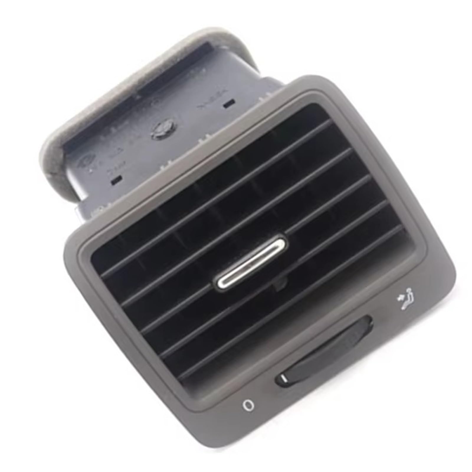 Mrcbroueo One Color Front Dash Vent Compatible With For Jetta Mk5 Car Center Armrest Outlet Air Conditioning Outlet Console Air Conditioning Vent Frame(Right)