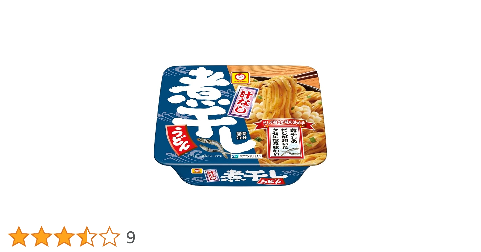 うどんちゃん1700x Amazon.co.jp: 東洋水産 マルちゃん 汁なし煮干しうどん 108g×12