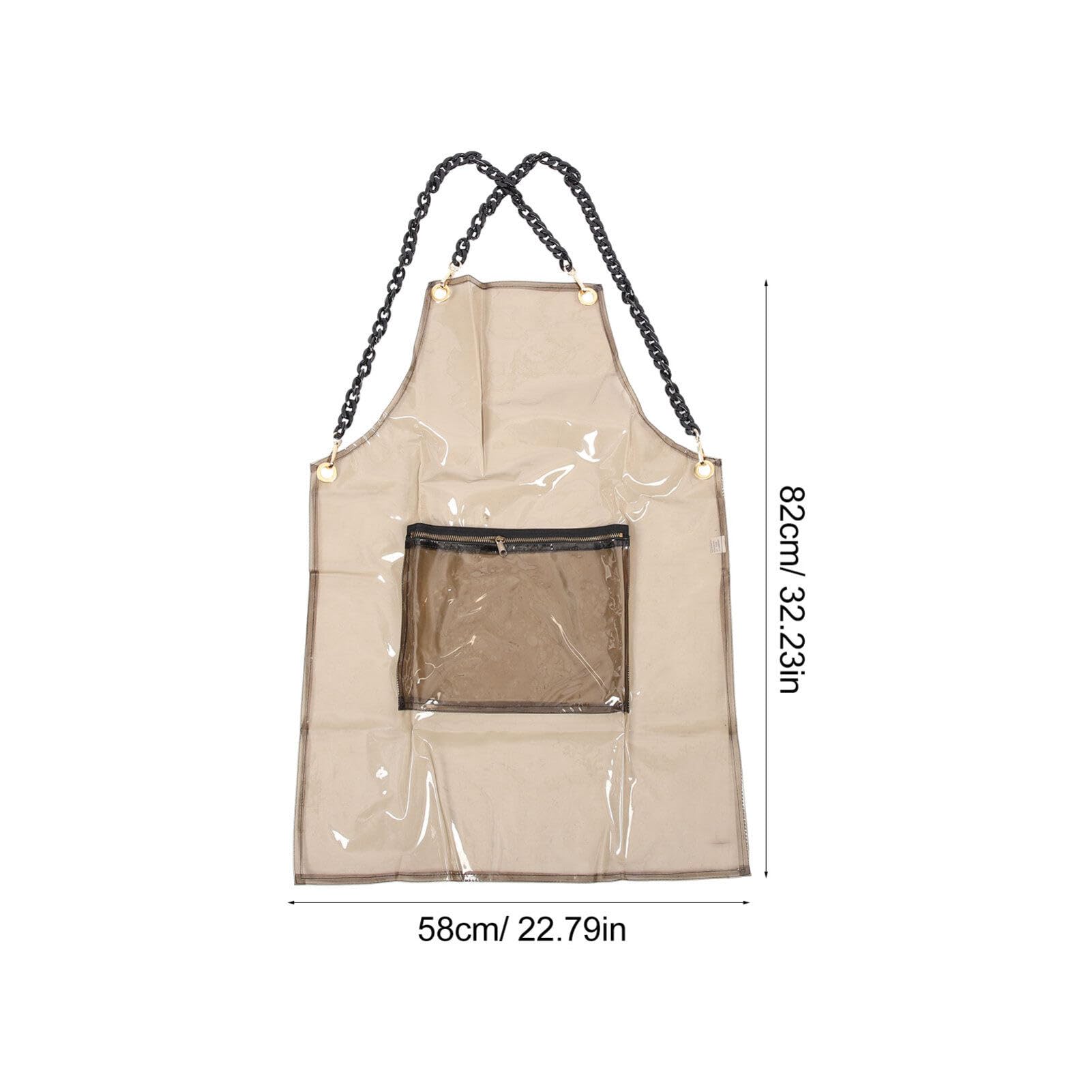 Tablier de Protection Tpu Beige pour Peinture et Travaux Créatifs