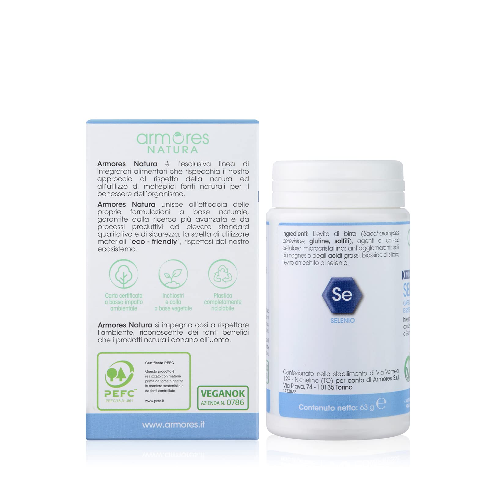 Armores Natura - Armores Mineral Benefit Selenio Integratore Ricostituente 90 Compresse - 943776979