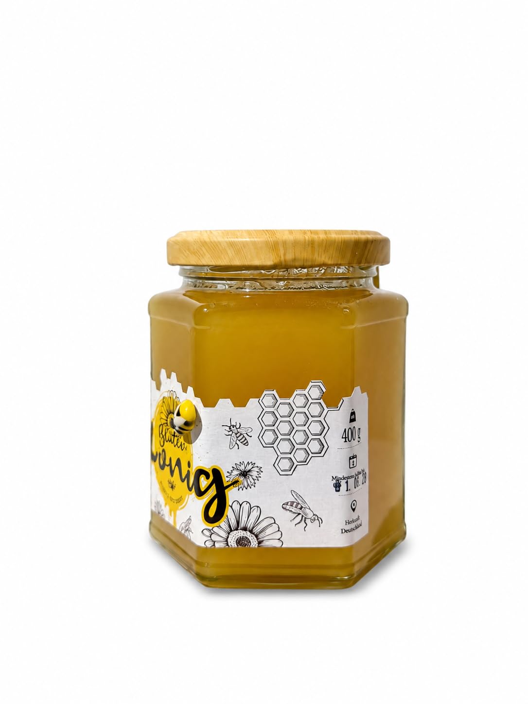 Floramiel Sommertrachthonig 6 x 400 g | 100 % Echter Deutscher Honig - Naturbelassener Sommertrachthonig aus eigener Imkerei in Deutschland