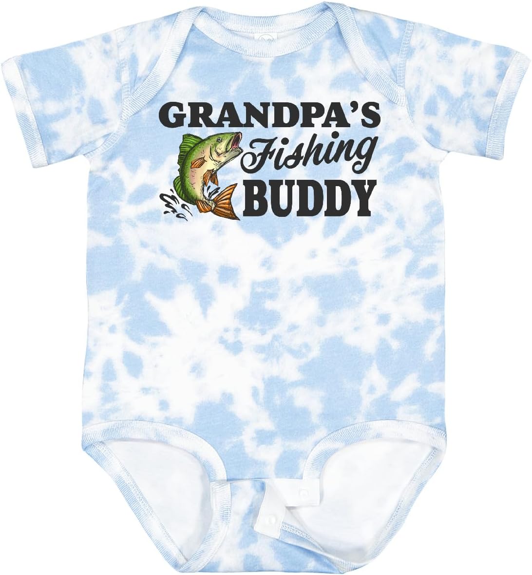 inktastic Grandpa's Fishing Buddy Baby Bodysuit