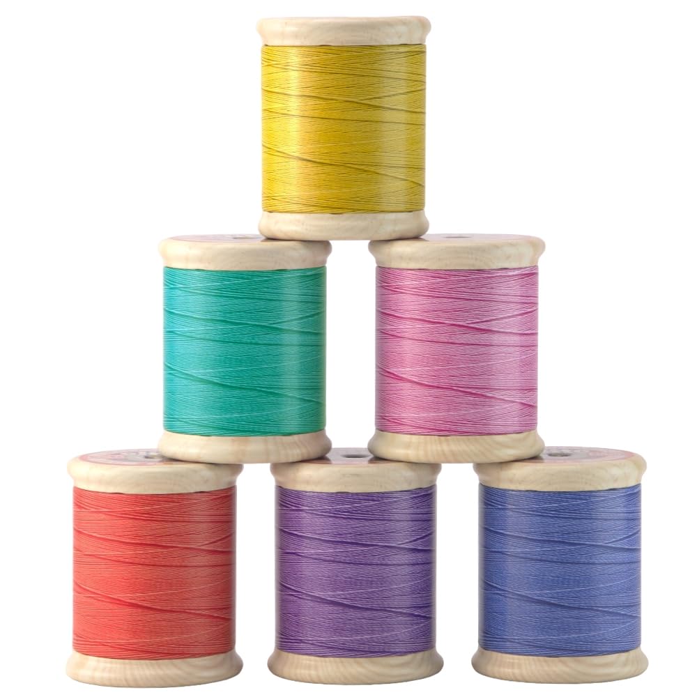 Set of 6 | Cotton Reel Design Tin | 8cm x 6.5cm | Mini Gift | Cracker Filler