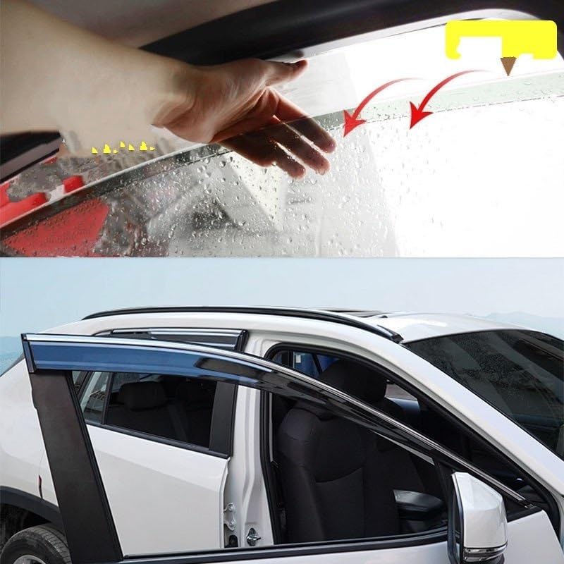 Déflecteur de vitre latérale pour Jazz Hatchback 2014-2018 - 5