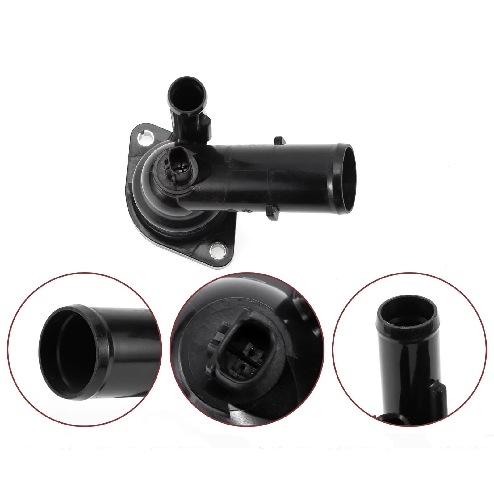 Obudowa termostatu chłodziwa pasuje do Toyota Sienna i Venza 2.5L 2021-2023. Obudowa termostatu chłodzącego silnika samochodowego 1603125011