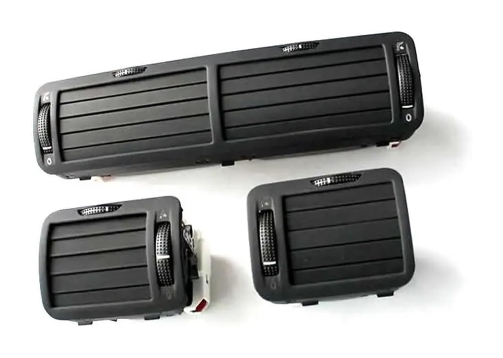 Auto Aria condizionata Ventilazione Per VW Per p&assat B5 1997-2005 Bocchetta Di Ventilazione Centrale Del Cruscotto Anteriore A/C Riscaldatore 3B0819728 Griglia AC Auto(Middle)