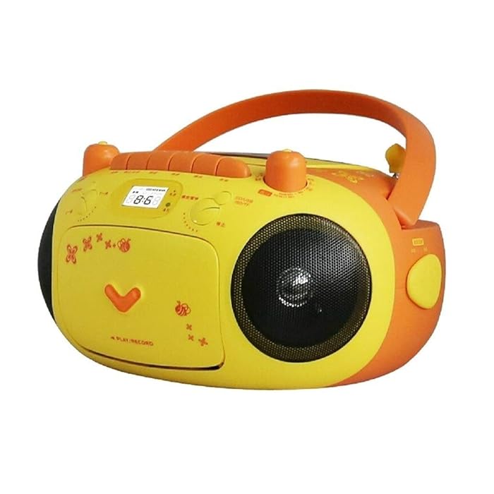 Buy jiande Boombox CD Player Portable Radio MP3 Player with Radio FM