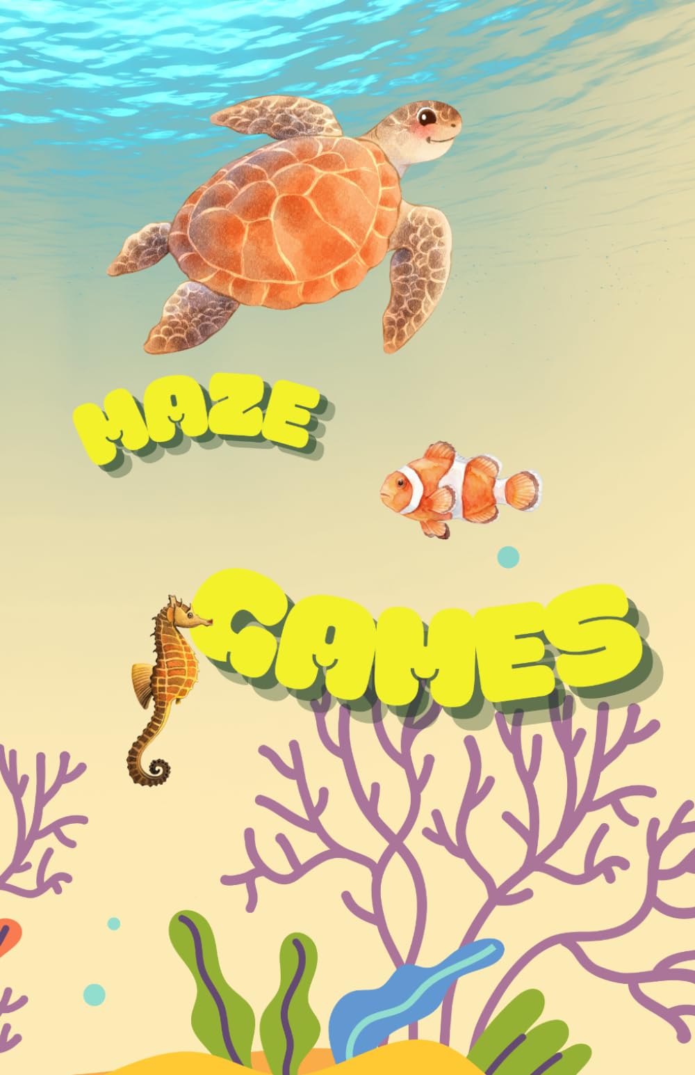 Amazing Maze Activity Book for Kids: Easy, Fun and Educational Mazes for Boys and Girls Ages 4–8