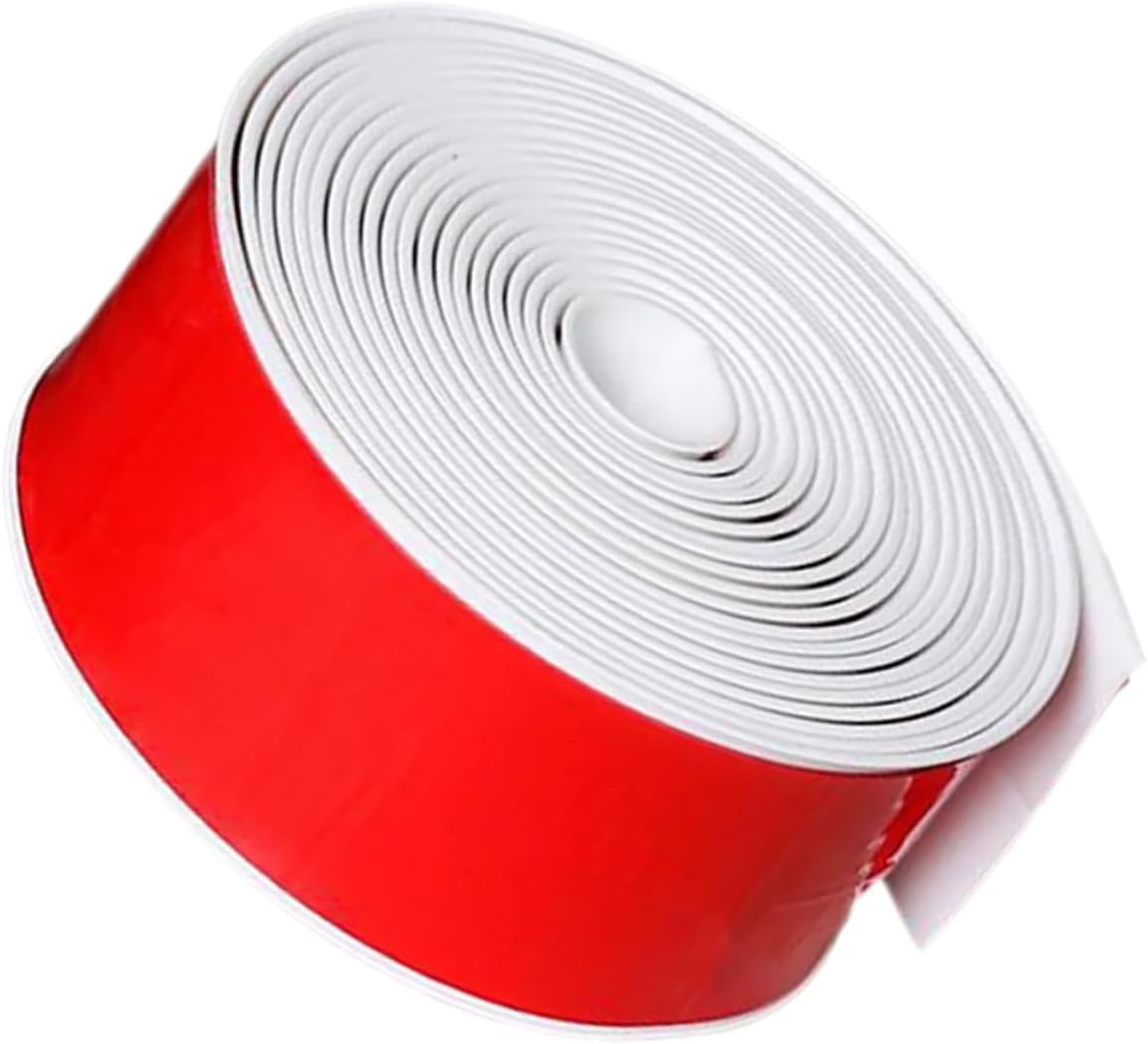 Self-Adhesive Peel and Stick Corner Molding Trim Flexible Wall Edge Tile Edge Caulk Strip White for Easy Installation and Long-Lasting Use