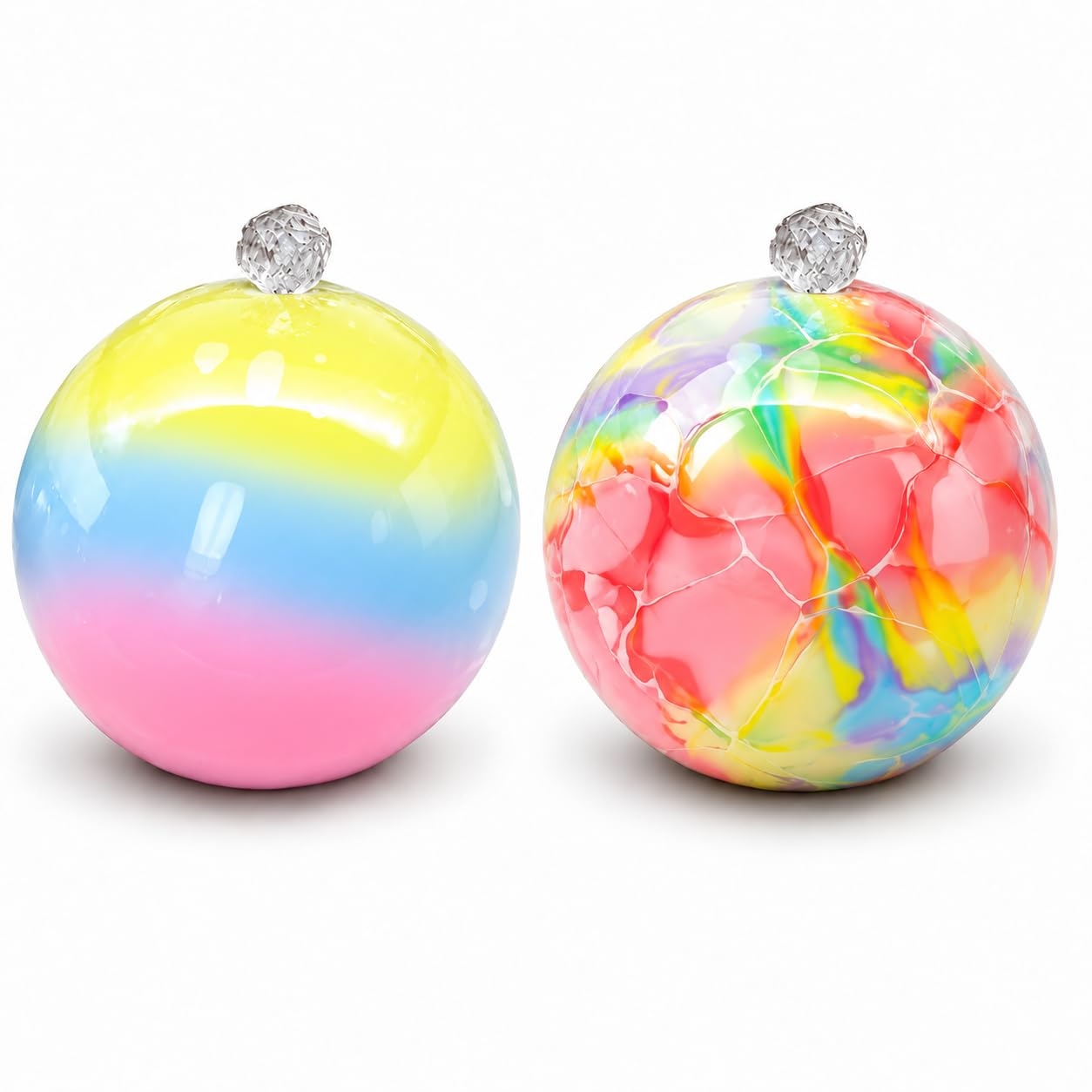 Wax Cracking Squishy Toy Handcrafted Desktop Stress Relief Toy，Multicolour — image 1